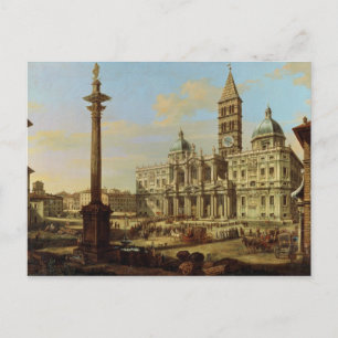 Cartão Postal Papais noeis Maria Maggiore, Roma, 1739