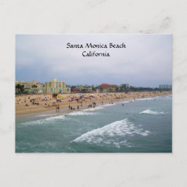Cartão Postal PAPAIS NOEIS MONICA BEACH,cartão postal CALIFÓRNIA