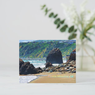 Cartão Postal Papais noeis Monica, CA