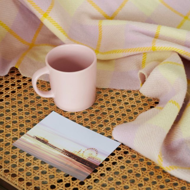 Cartão Postal Papais noeis Monica Pier Sunrise (Criador carregado)