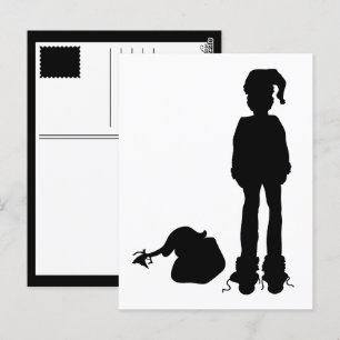 Cartão Postal papais noeis sinistros