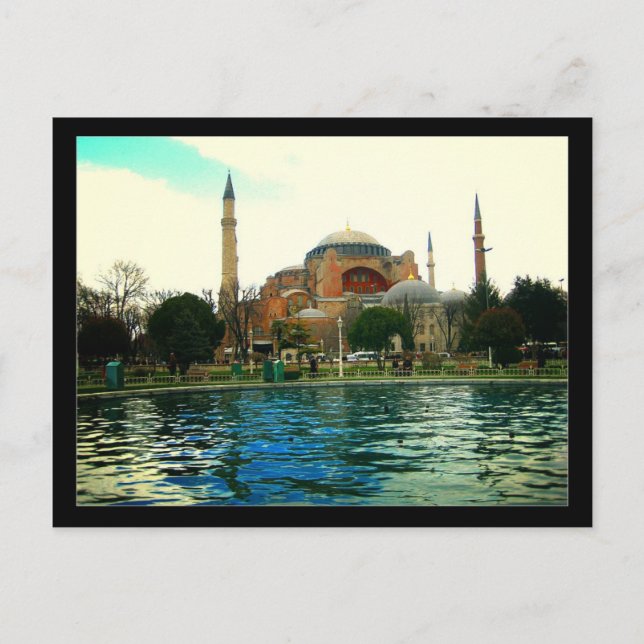 Cartão Postal Papais noeis Sofia (Frente)