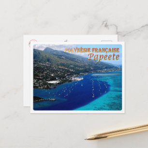 Cartão Postal Papeete - Marina Taina - Polinésia Francesa -