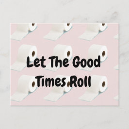 Cartão Postal Papel colorido do vírus Corona Covid-19, cor-de-ro