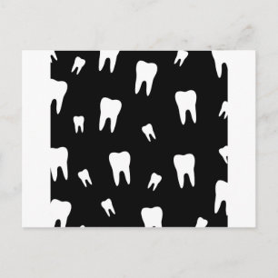 Cartão Postal Papel de parede de dente