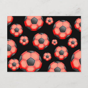 Cartão Postal Papel de parede de futebol