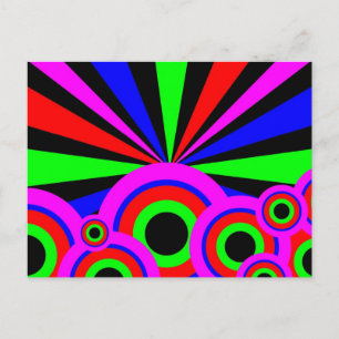 Cartão Postal Papel de Parede RGB