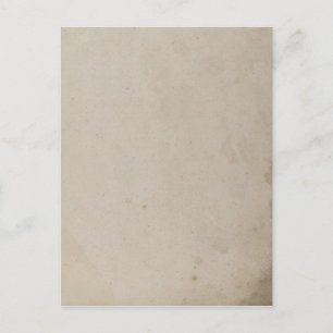 Cartão Postal Papel Kraft velho, escorregadio