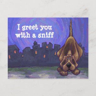 Cartão Postal Papelaria Hound Dog