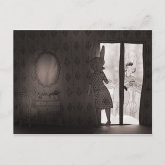 Cartão Postal Paper room