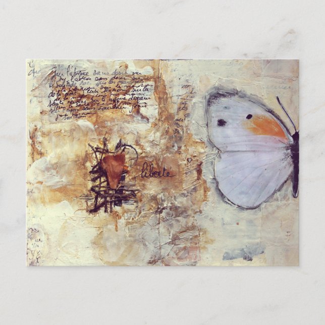 Cartão Postal papillon (Frente)