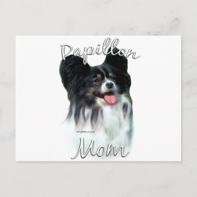 Cartão Postal Papillon Mãe 2 (Frente)