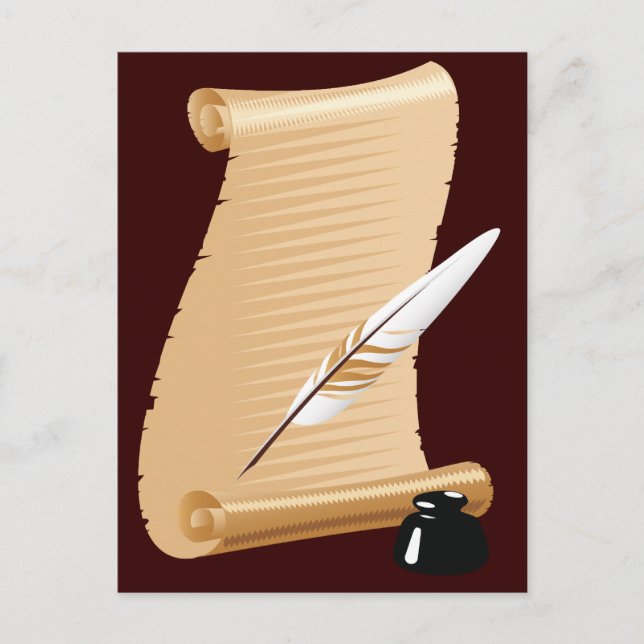 Cartão Postal papiro (Frente)