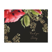 Papoula Vermelha Personalizada