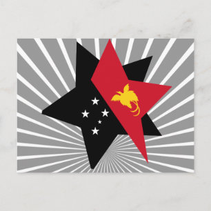 Cartão Postal Papua+Nova+Estrela da Guiné