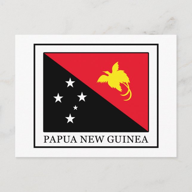 Cartão Postal Papua-Nova Guiné (Frente)