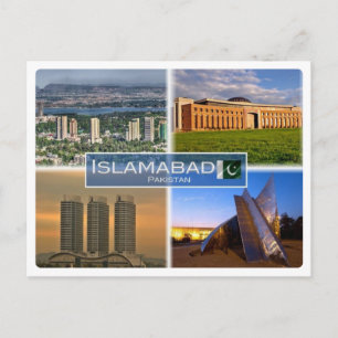 Cartão Postal Paquistão - Islamabad -