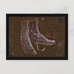 Cartão Postal Par de Botas de Enfermeira WWI