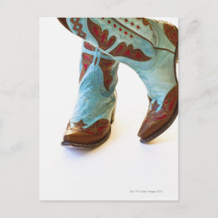 Cartão Postal Par de calçados de cowboy 3
