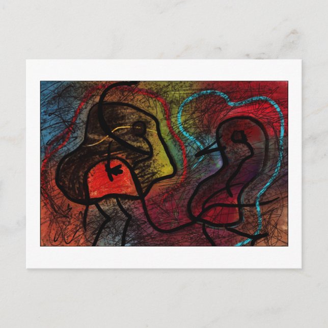 Cartão Postal Par Dupla (Frente)