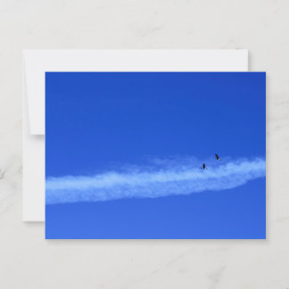 Cartão Postal Par migrante de gansos
