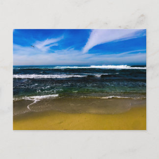 Cartão postal para a bela costa da Califórnia