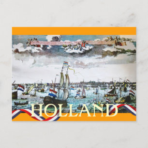 Cartão postal para a navegação no Holland Sea Fari