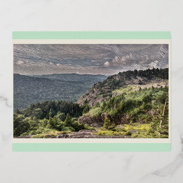 Cartão postal para Amigo ou Família e Personalizáv