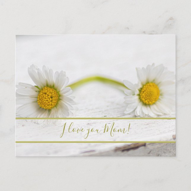 Cartão Postal Para as melhores mamães do mundo no dia da mãe! (Frente)