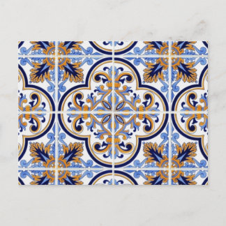 Cartão postal para Azulejos cerâmicos