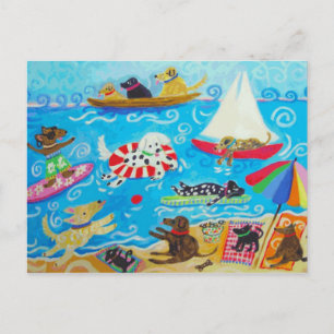 Cartão postal para cães