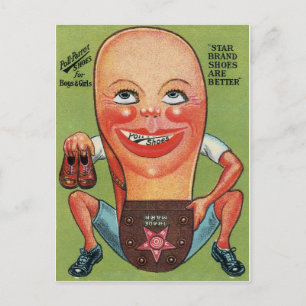 Cartão postal para Calçados Vintage