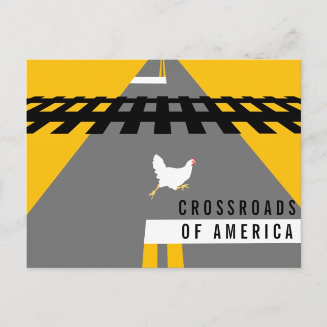 Cartão Postal Para Chegar Ao Outro Lado (Frente)