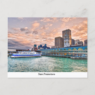 Cartão postal para construção de ferry