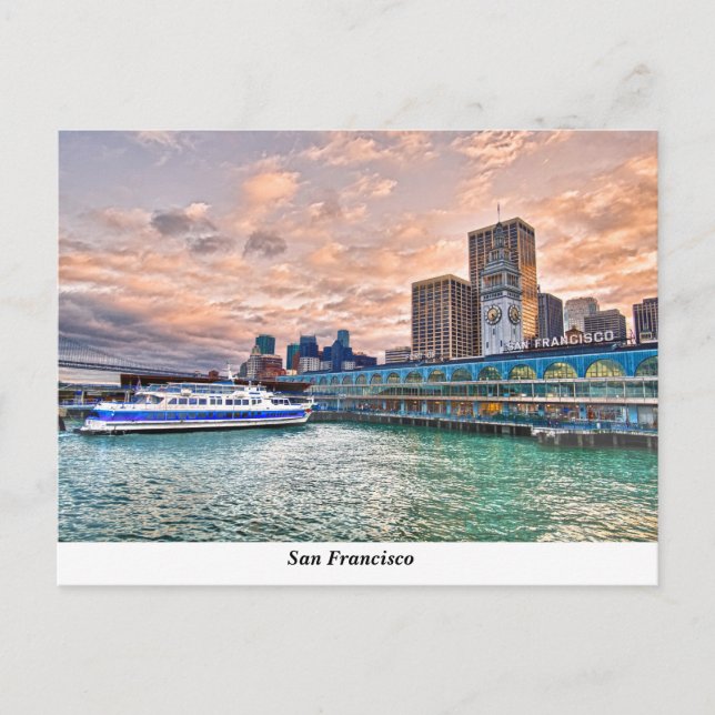Cartão postal para construção de ferry (Frente)