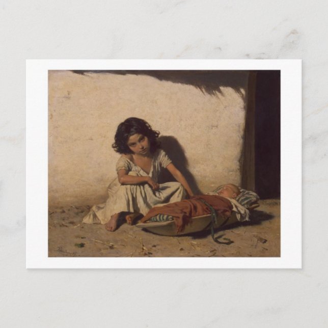 Cartão postal para crianças ciganas (Frente)