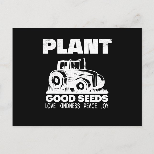 Cartão Postal para ela meu trator é sexy, presente de fazendeiro (Frente)