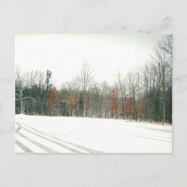 Cartão postal para estradas do país (Frente)