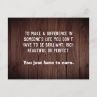 Para fazer a diferença na madeira de vida de algué