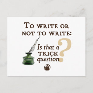 Cartão Postal Para gravar ou não gravar