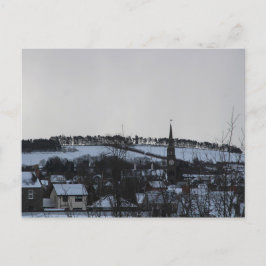 Cartão Postal Para longe na neve