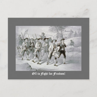 Cartão Postal Para lutar pela liberdade!