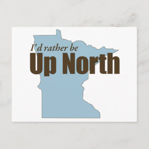 Cartão Postal Para norte - Minnesota