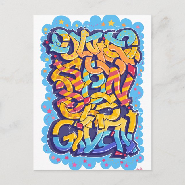 Cartão Postal Para nós, um filho é dado (Frente)