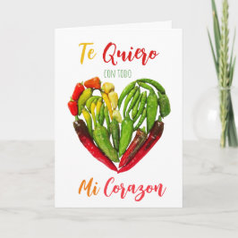 Cartão postal para o Namorados de pimenta Quiero C
