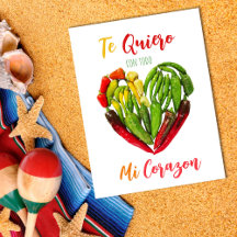 Cartão postal para o Namorados de pimenta Quiero C