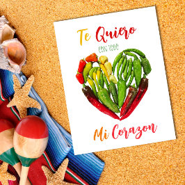 Cartão postal para o Namorados de pimenta Quiero C