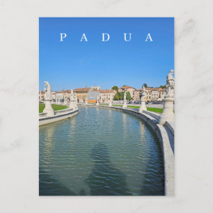 Cartão postal para o Padua Prato della Valle