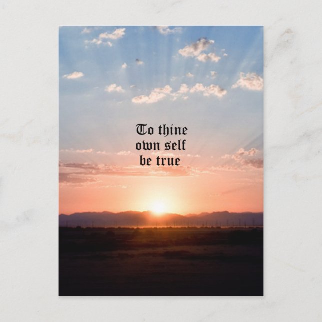 Cartão Postal Para o Próprio (Frente)