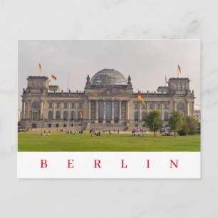 Cartão postal para o Reichstag de Berlim